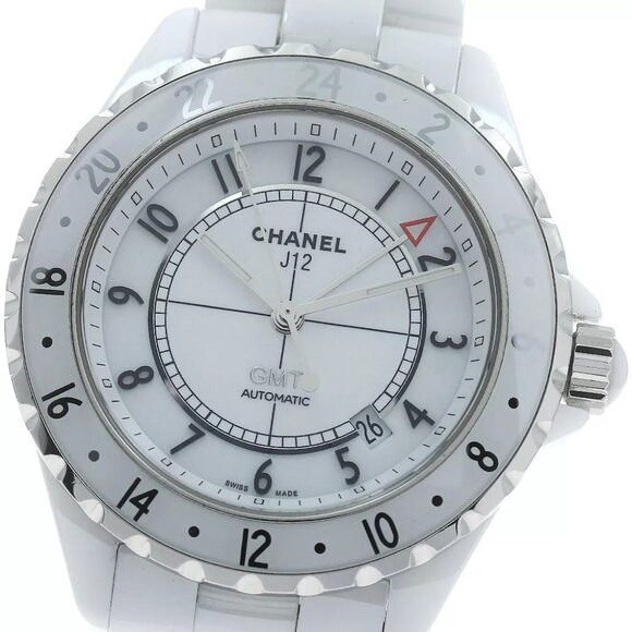 CHANEL J12 GMT H2126 Date white Dial Automatic Men's Watch_863569 - Picture 1 of 12